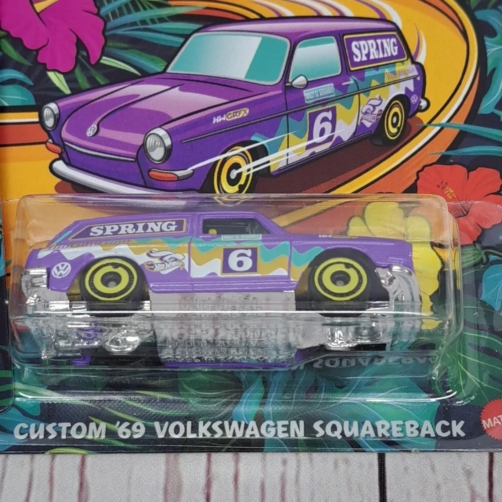 Hot Wheels Spring 2024 Full Set ( Complete Set of 5 ) Sealed On Cards